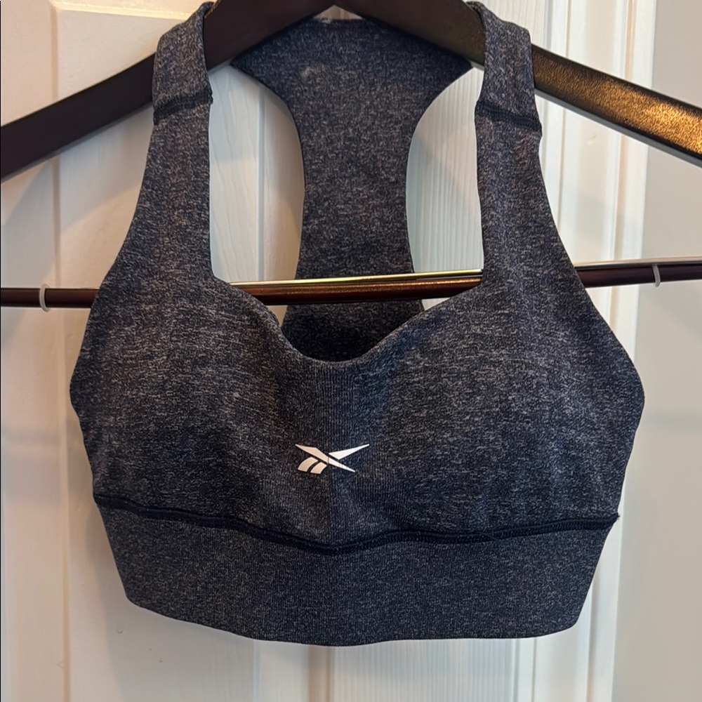 Reebok Gray Racerback Sports Bra